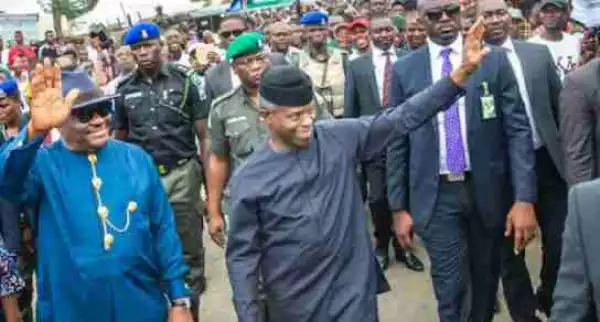 Osinbajo Launches World’s Biggest Fertiliser Plant In Rivers State (Photos)